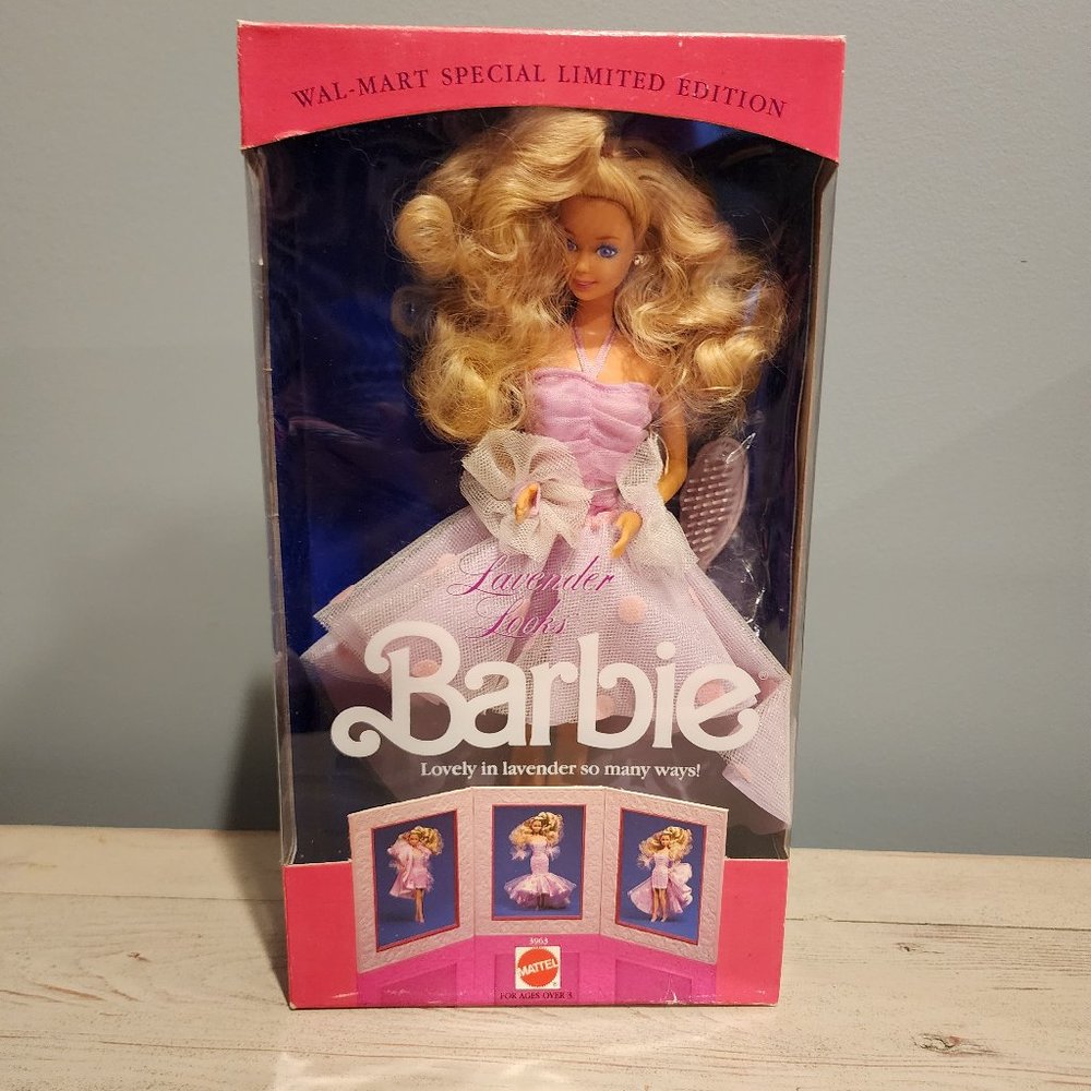Vintage 1989 Lavender Looks Barbie